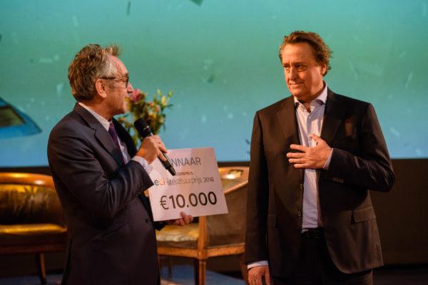 Martin Michael Driessen wint de ECI Lezersprijs | Foto: Roy Beusker